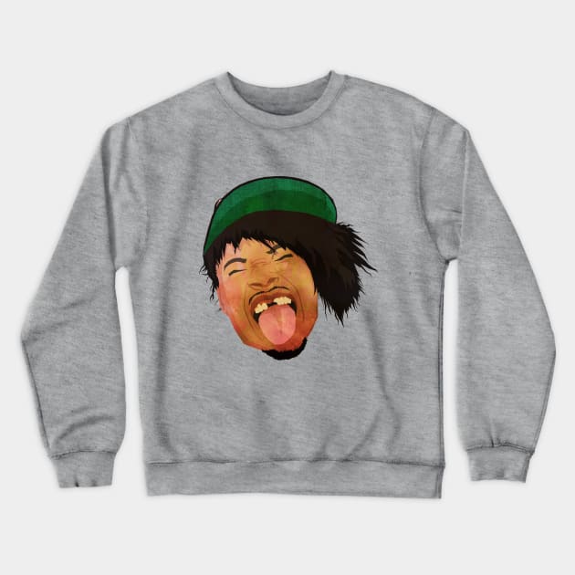 Danny Brown Crewneck Sweatshirt by aerotem